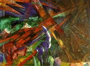 Franz Marc, The Fate of the Animals, 1913